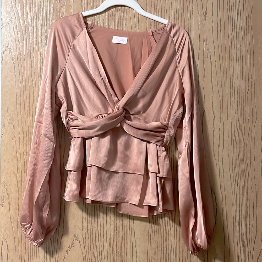 Pink Lily Blouse